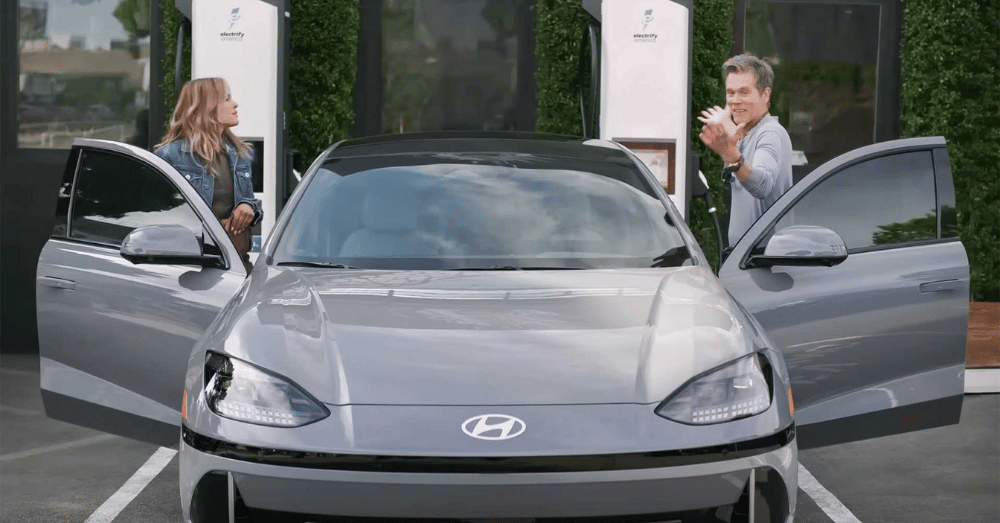 Actor Kevin Bacon Teams With Hyundai For EV Marketing Social Sells Cars